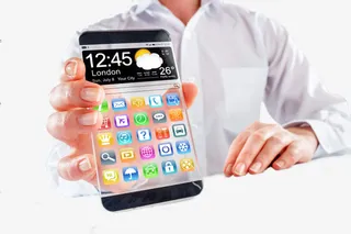 拿手机科技人才免抠