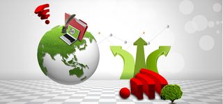 商务信息互联网科技网络海报背景高清