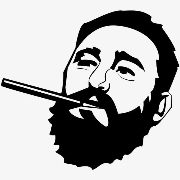 抽烟的男人免抠