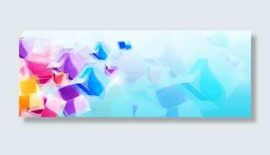 科技背景海报免抠