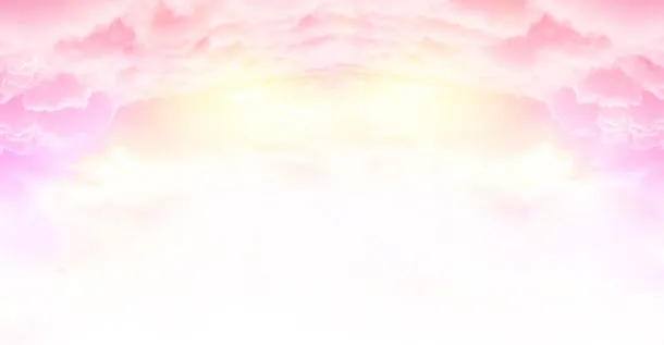 粉色梦幻云层海报背景素材