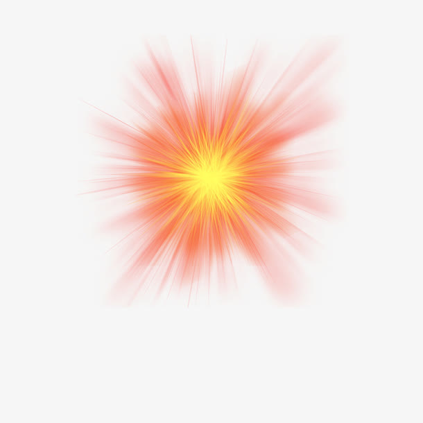 汽车前灯灯光免抠