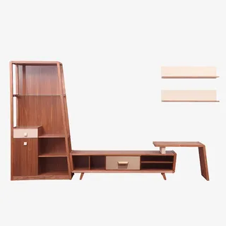 电视柜茶几组合电视柜客厅免抠