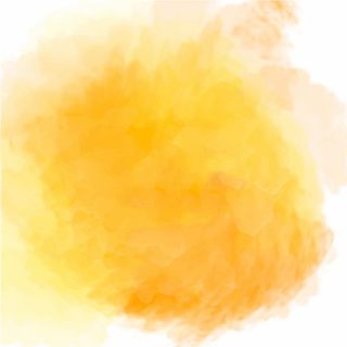 漂亮的黄色水彩背景高清