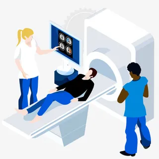 体检医疗设备免抠