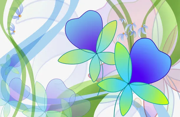 花瓣透明免抠