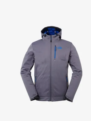 灰色拉链风衣外套免抠