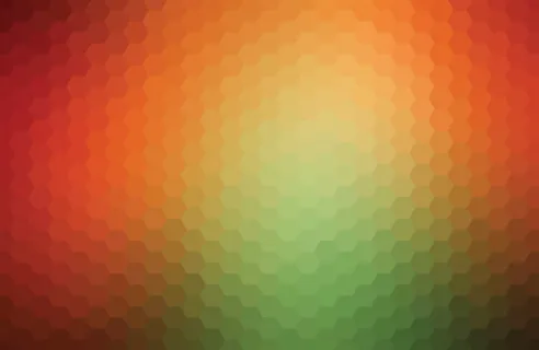 红绿色渐变菱形壁纸免抠