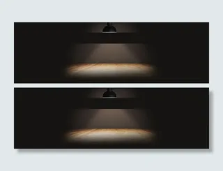 灯光几何渐变风黑色海报banner背景高清