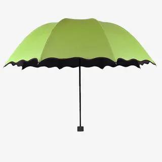 绿色的雨伞免抠