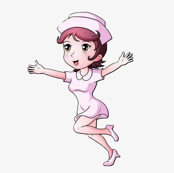 卡通护士免抠