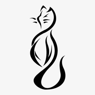 黑白动物线描免抠