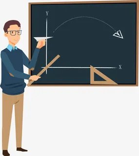 手绘卡通教室上课免抠 手绘卡通教室上课免抠