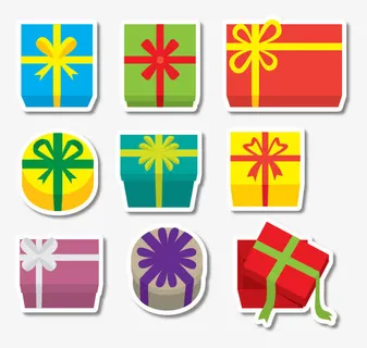 礼盒九宫格免抠