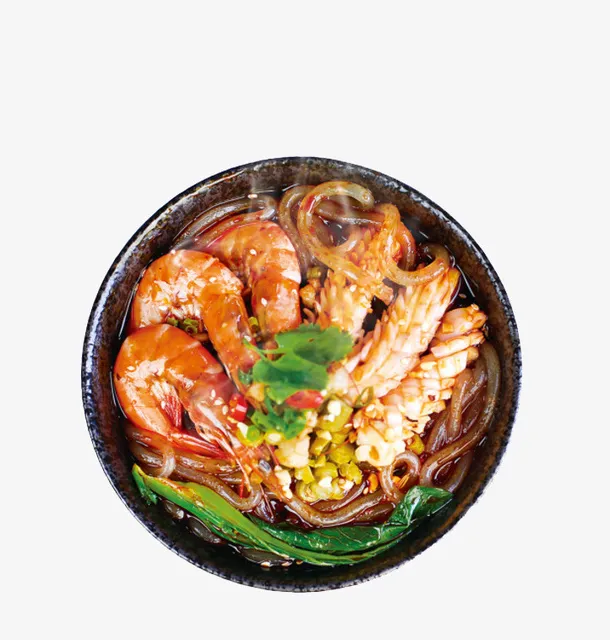风味海鲜麻辣烫PNG免抠