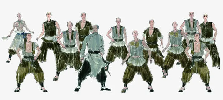 红高粱舞剧素材免抠