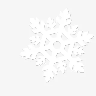 雪花标志图案免抠