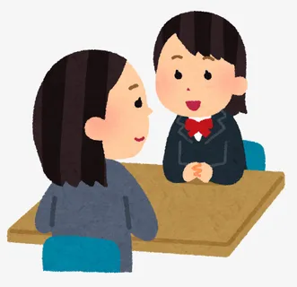 水彩聊天的女孩免抠图免抠