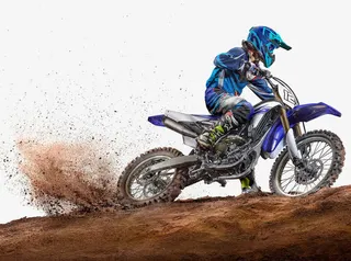 骑摩托车的人免抠