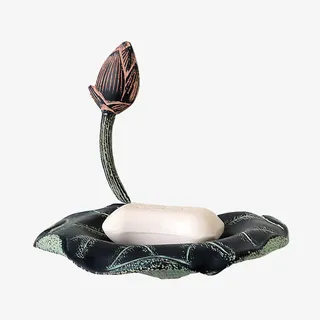 荷花浴室用具 酒店会所家居软装免抠