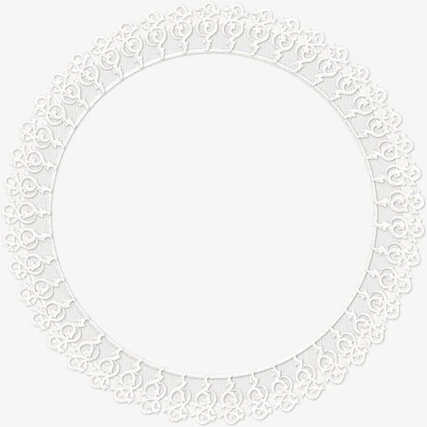 蕾丝花边纹理免抠