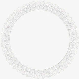 蕾丝花边纹理免抠