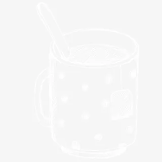 手绘水杯免抠