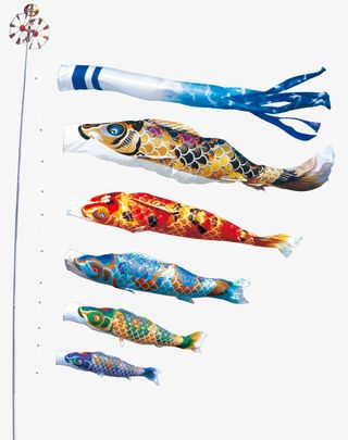 献上手染友禅之鯉免抠