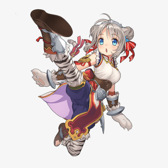 古典衣装女孩免抠