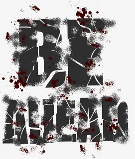 黑色碎片艺术效果免抠