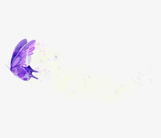 蓝色飞舞的蝴蝶免抠