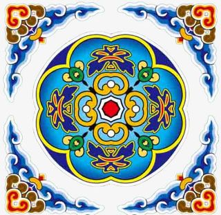 古典花纹免抠