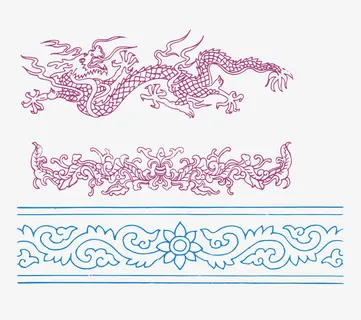 中国风边框免抠