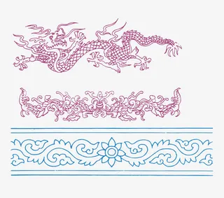 中国风边框免抠