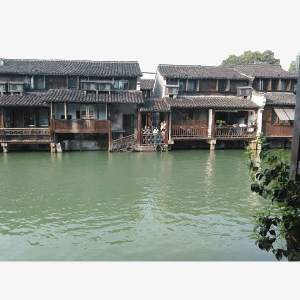 民宿水乡免抠