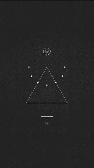 黑色商务科技几何背景高清