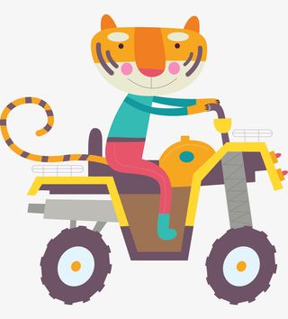 卡通可爱小动物装饰动物头像免抠