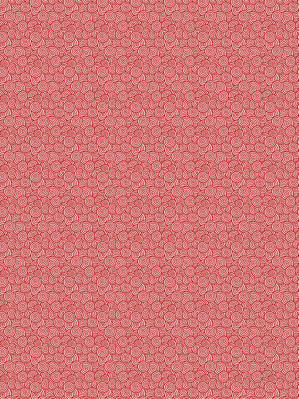 红色花纹中国风底纹免抠