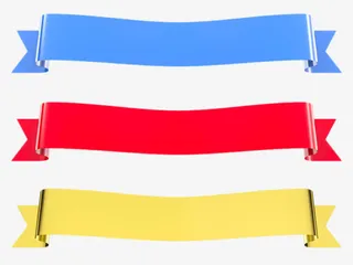 三色活动边框免抠