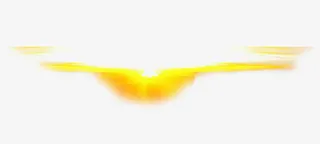 橙色创意晚霞免抠