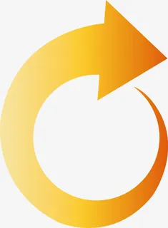 矢量金色箭头素材免抠