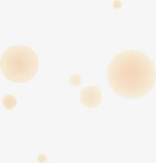 黄色渐变光圈免抠