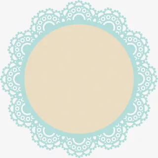 杯垫装饰素材免抠