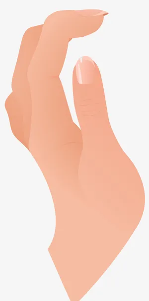 弯曲的手指素材免抠