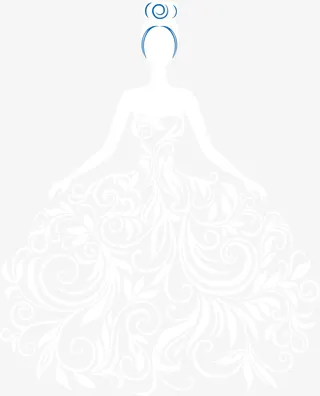 创意婚纱剪影免抠