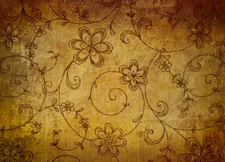 复古花纹背景素材高清