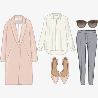 卡通手绘衣服免抠