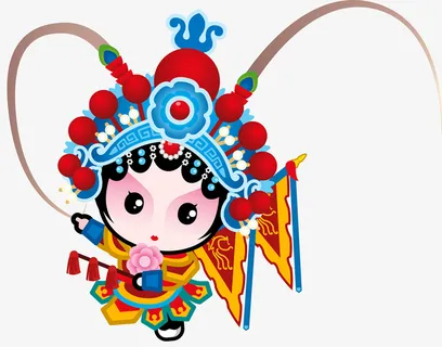 国粹京剧Q版全套PNG动漫武生穆桂英挂帅免抠 国粹京剧Q版全套PNG动漫武生穆桂英挂帅免抠