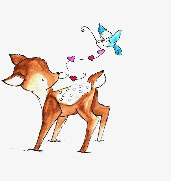 小鹿免抠