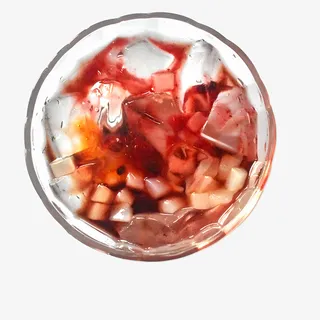 冰粉粉成品装碗元素免抠 冰粉粉成品装碗元素免抠